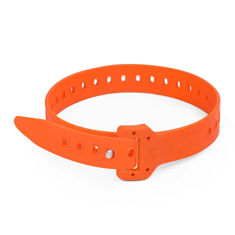 RHINOWALK SK400 41cm Adjustable TPU Scale Strap Water Bottle Cycling Equipment Fixing Band - Orange