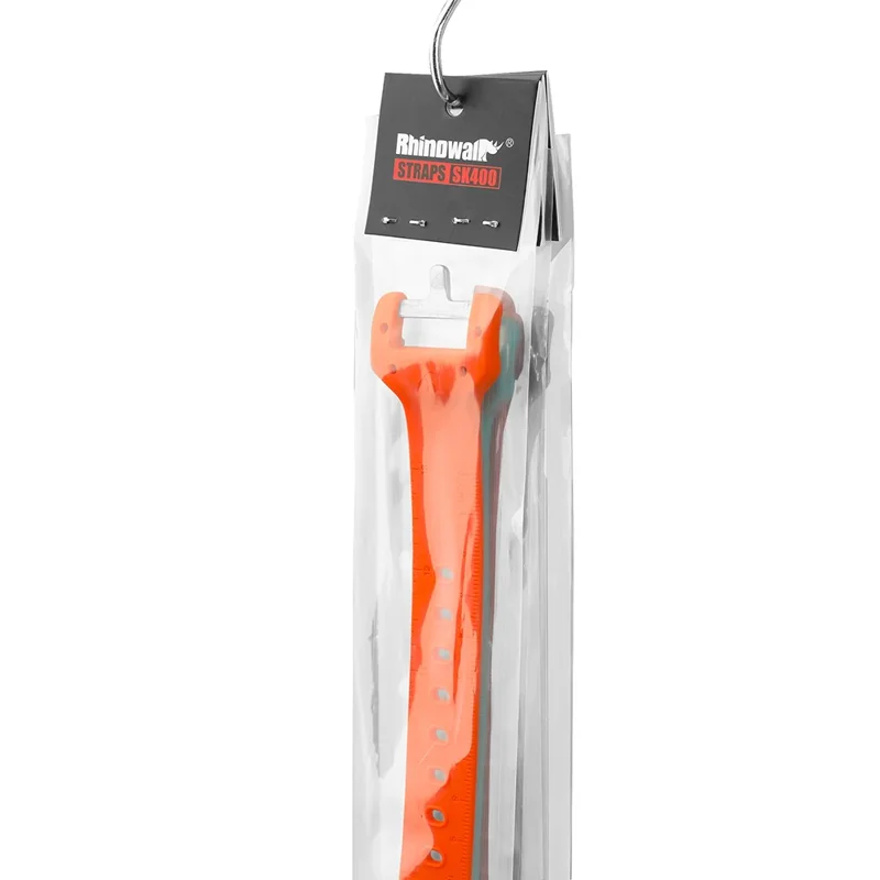 RHINOWALK SK400 41cm Adjustable TPU Scale Strap Water Bottle Cycling Equipment Fixing Band - Orange