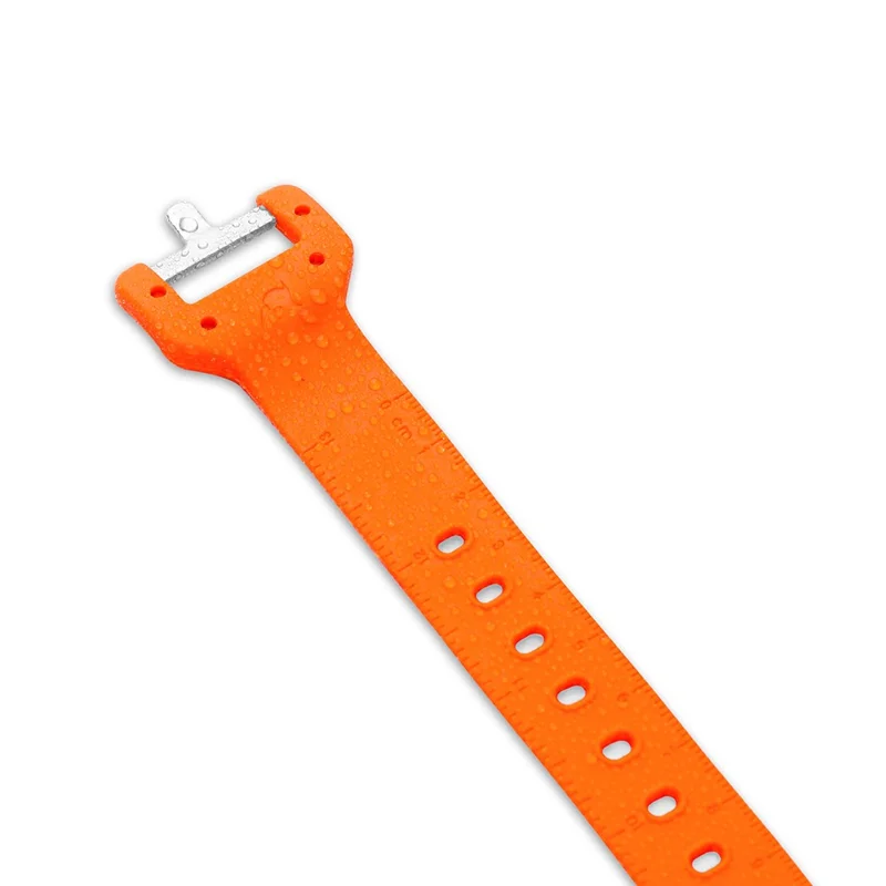RHINOWALK SK400 41cm Adjustable TPU Scale Strap Water Bottle Cycling Equipment Fixing Band - Orange