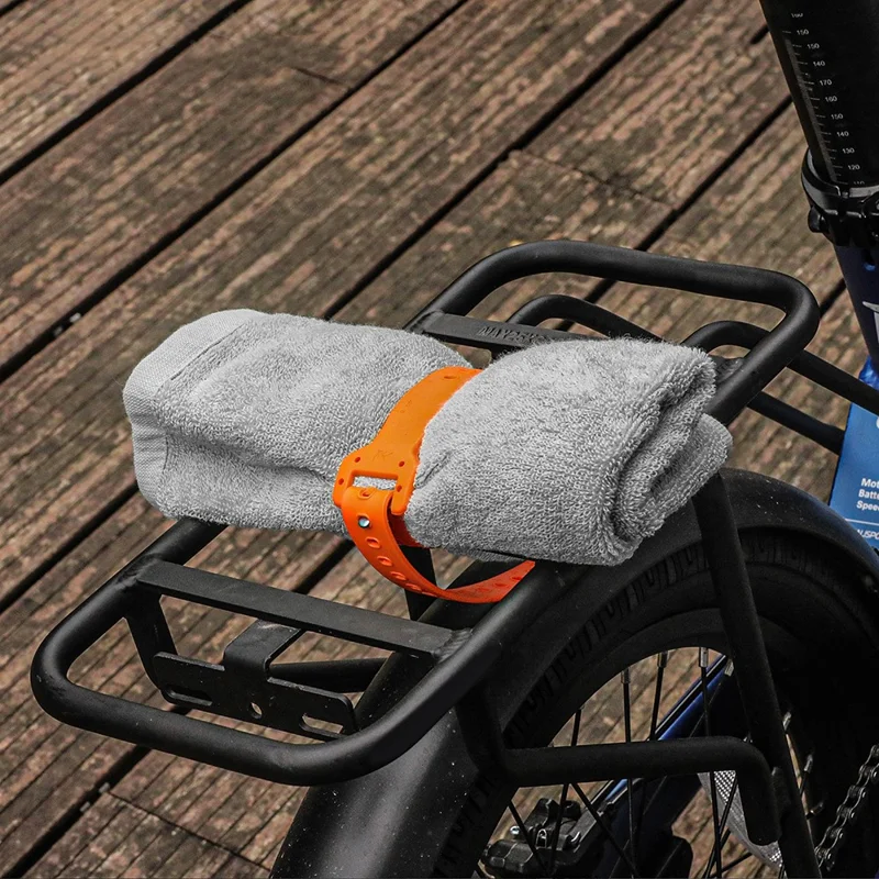 RHINOWALK SK400 41cm Adjustable TPU Scale Strap Water Bottle Cycling Equipment Fixing Band - Orange