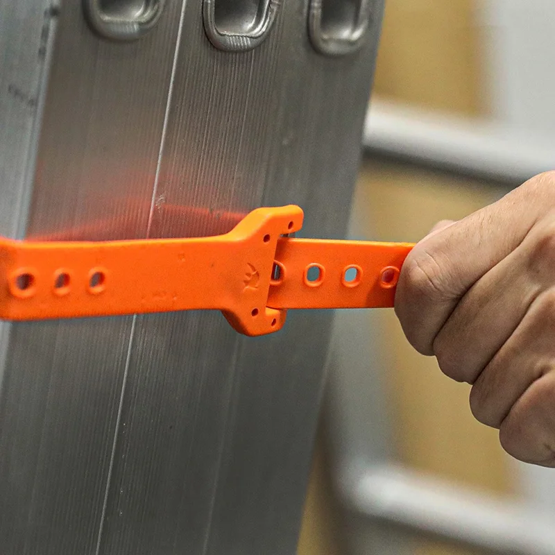 RHINOWALK SK400 41cm Adjustable TPU Scale Strap Water Bottle Cycling Equipment Fixing Band - Orange