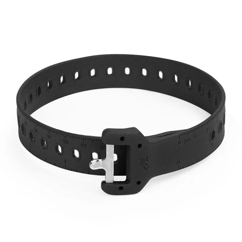 RHINOWALK SK400 41cm Adjustable TPU Scale Strap Water Bottle Cycling Equipment Fixing Band - Black