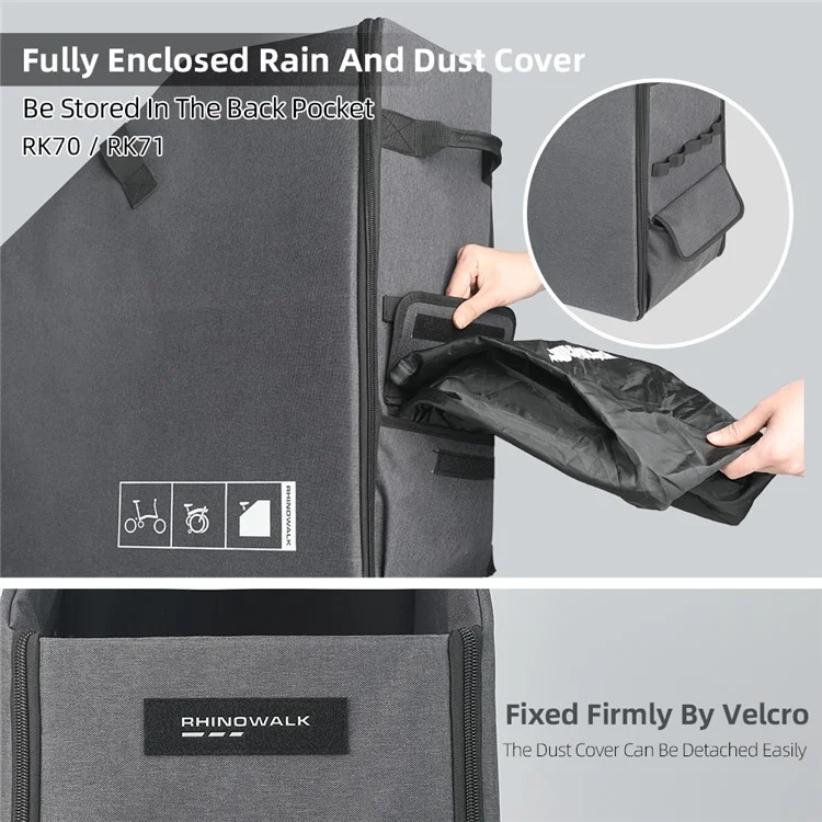 RHINOWALK RK71 Foldable Storage Box Polyester 20-22inch Folding Bicycle Storage Box