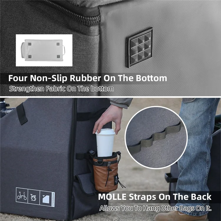 RHINOWALK RK71 Foldable Storage Box Polyester 20-22inch Folding Bicycle Storage Box