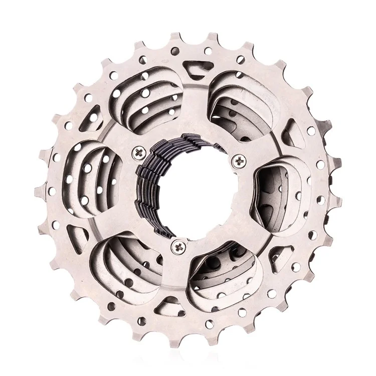 ZTTO Silver 10 Speed Flywheel Bike Cassette for Road Bicycle - 11T-25T