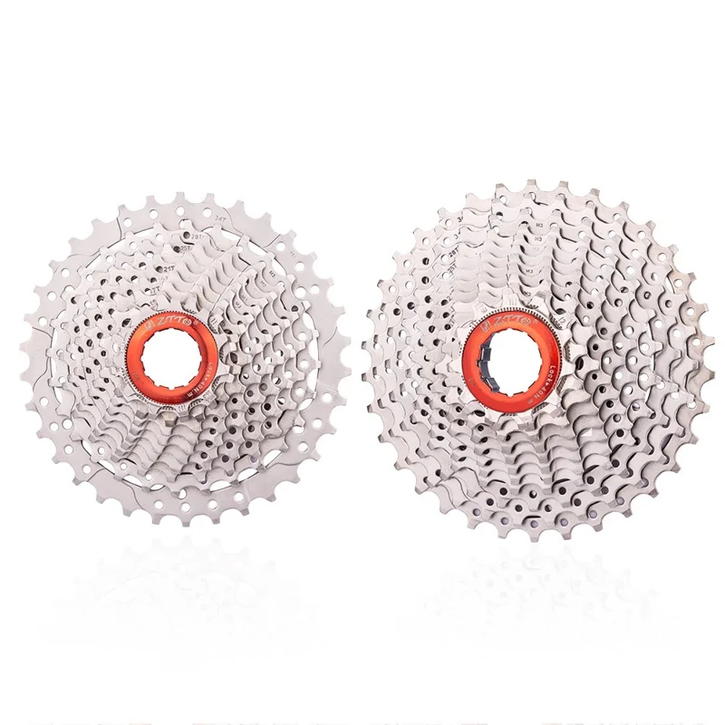 ZTTO Silver 10 Speed Flywheel Bike Cassette for Road Bicycle - 11T-30T