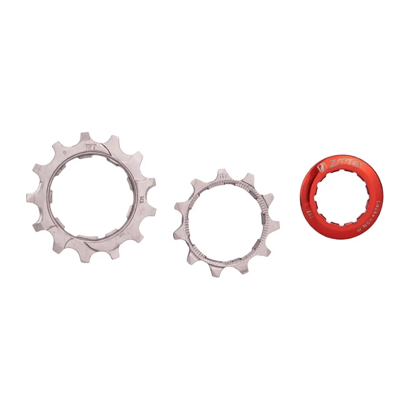 ZTTO Silver 10 Speed Flywheel Bike Cassette for Road Bicycle - 11T-34T