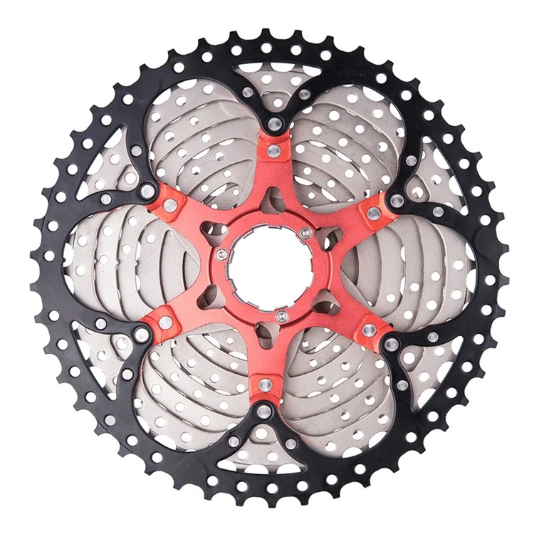ZTTO 1046LHY 10 Speed 11-46T MTB Bicycle Steel Cassette Flywheel Cycling Accessories