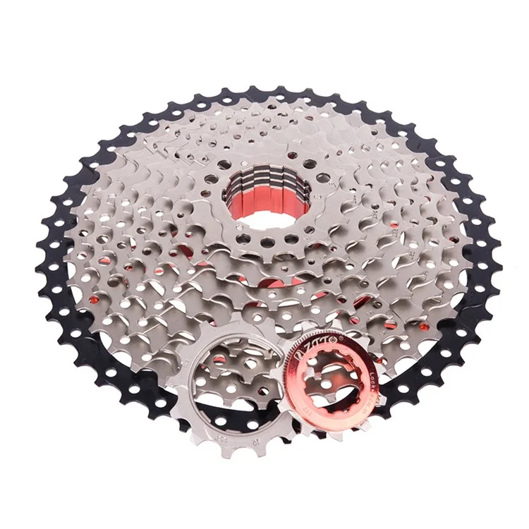 ZTTO 1046LHY 10 Speed 11-46T MTB Bicycle Steel Cassette Flywheel Cycling Accessories