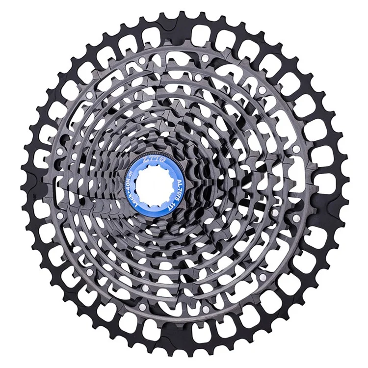 ZTTO 1250 Bicicleta de Montaña 11-50T CNC Volante de Acero 11 Velocidades Bicicleta Cassette HG - Negro