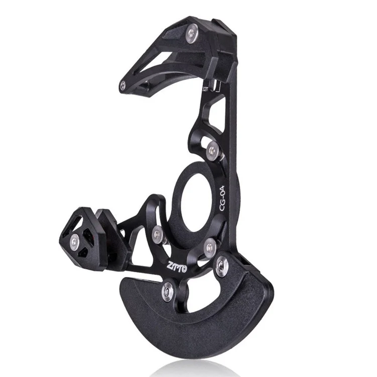 ZTTO CG04 MTB Bicycle Chain Guide Mountain Bike Pulley Chain Stabilizer 32-38T Bicycle Chain Protector - Black