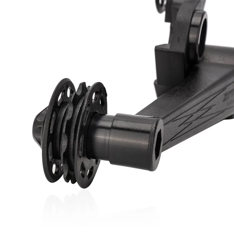 ZTTO ZLQ03S para la bicicleta Brompton, tensor de cadena de velocidad, guía de desviador trasero de plástico PC, piezas de ciclismo