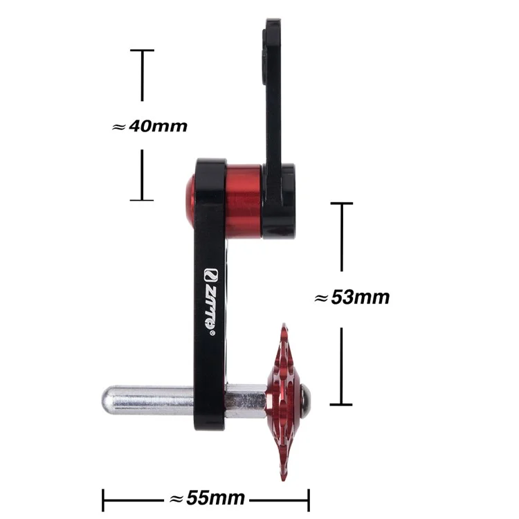 ZTTO Folding Bike Chain Stabilizer Aluminum Alloy Single Speed Chain Tensioner Converter