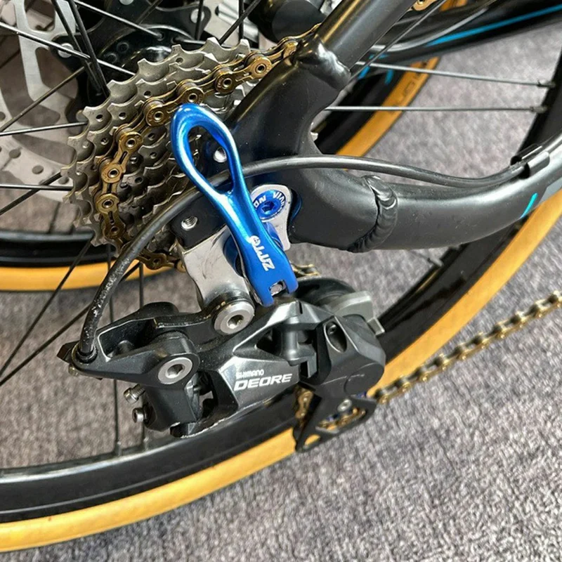 ZTTO LXKCG 1 Pair Bicycle Quick Release Skewer Bike Rear Wheel Quick Release Replacement Axle - Blue