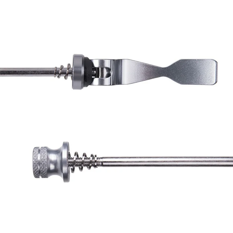 ZTTO Cycling Wheel Hub Front Rear Skewer Aluminum Alloy Handle Quick Release Lever Set - Black