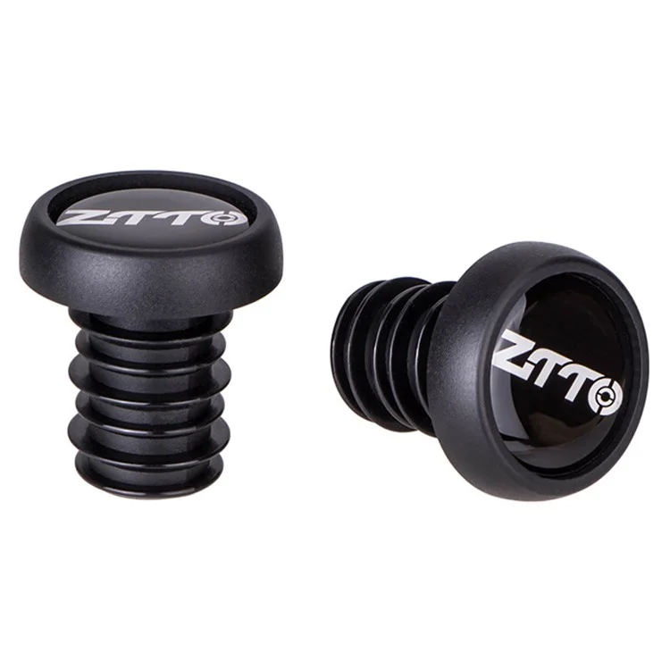 ZTTO 22,2 mm Fahrrad-Lenkergriffe MTB Rennrad Fahrrad Griff Gummikappen - Schwarz