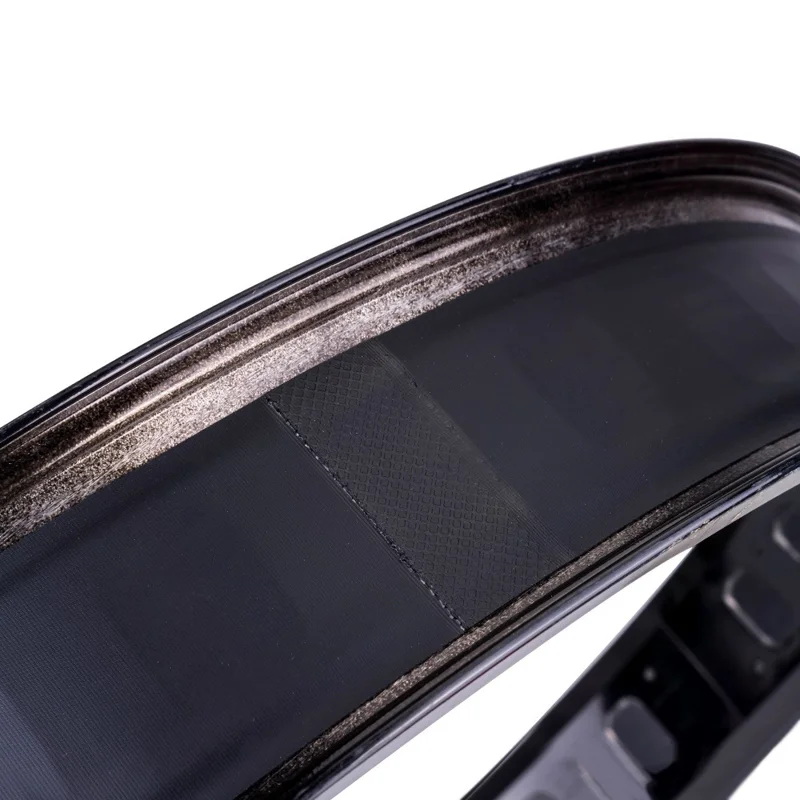 ZTTO 26'' Bicycle Rim Strip 65mm Width Bicycle Inner Tube Pad Rim Liner Protection Pad Puncture Proof Belt - Black