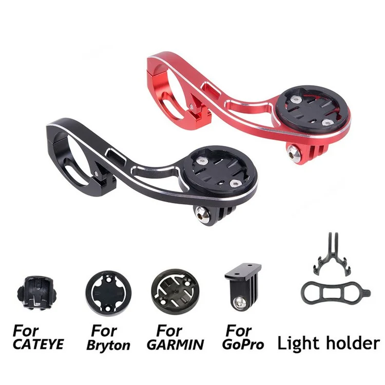 ZTTO 062 Aluminum Alloy Mountain Road Bike Computer Extension Bracket Adapter - Black