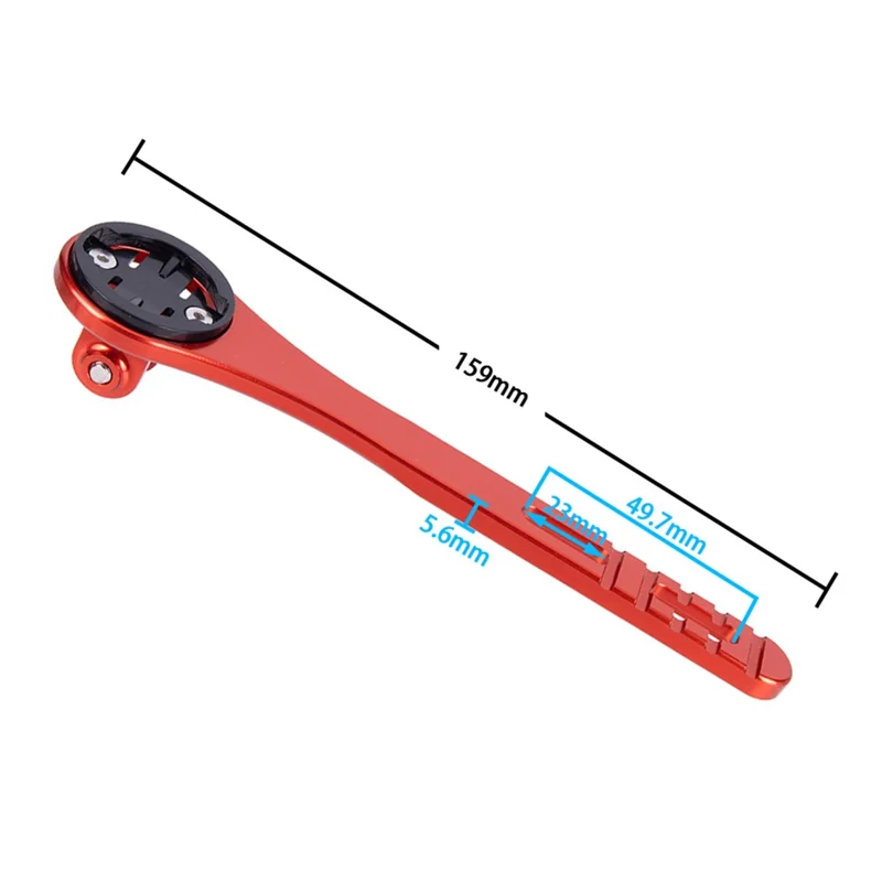 ZTTO 052 Bicycle Computer Holder Aluminum Alloy Bike Speedometer Extension Bracket - Red
