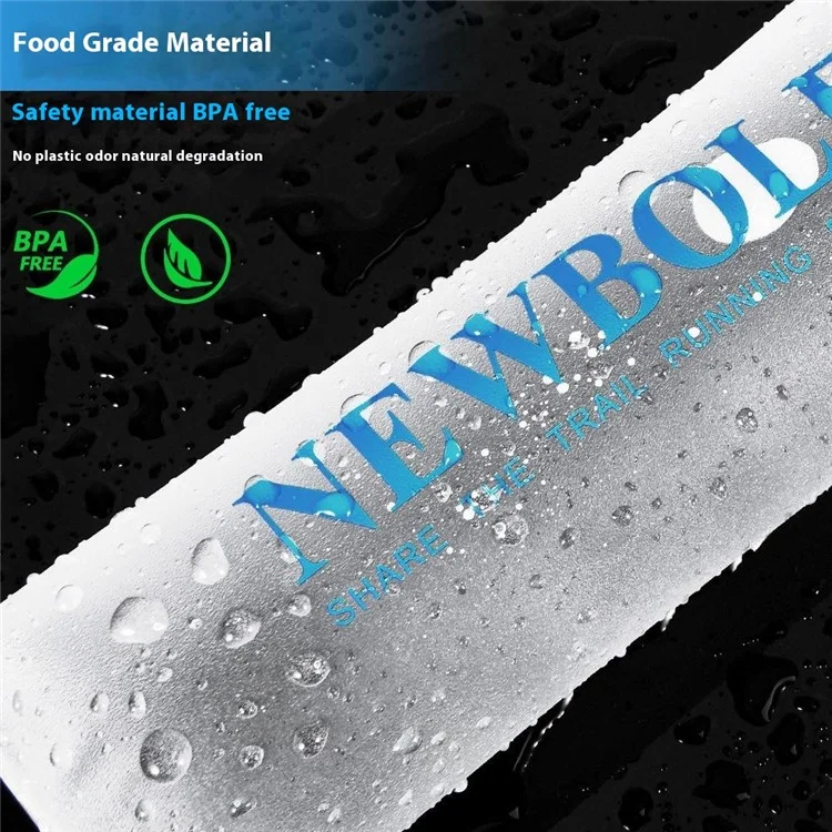 NEWBOLER BOT003 1Pc 500ml Outdoor Collapsible Water Bottle Flexible Water Bag (BPA Free, No FDA)