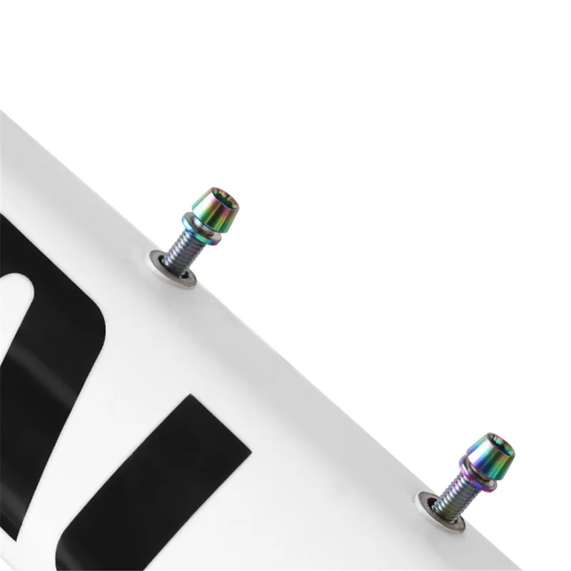 RIDERACE RR9224 4Pcs / Set Mountain Bike Handlebar M5*18MM Stem Screws Bottle Cage Fixing Screws - Green