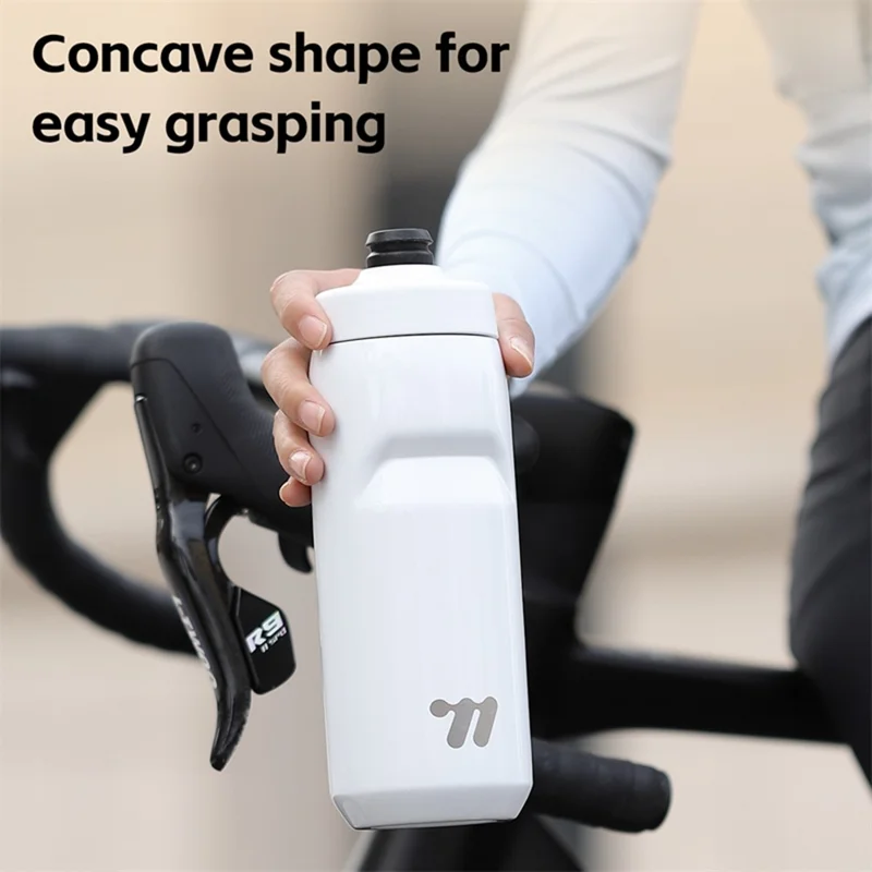 WEST BIKING YP0721053 550ml Stainless Steel Insulated Bottle Sports Cycling Water Bottle (BPA-Free, No FDA) - Black