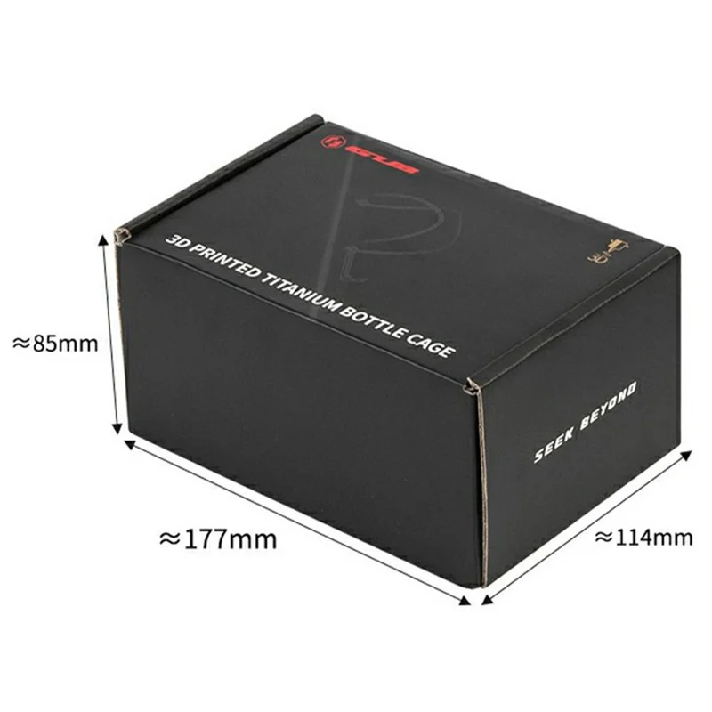 GUB T30 Support de Bouteille en Alliage de Titane pour Vélo - Porte-Bidon Ultra-Léger Imprimé en 3D