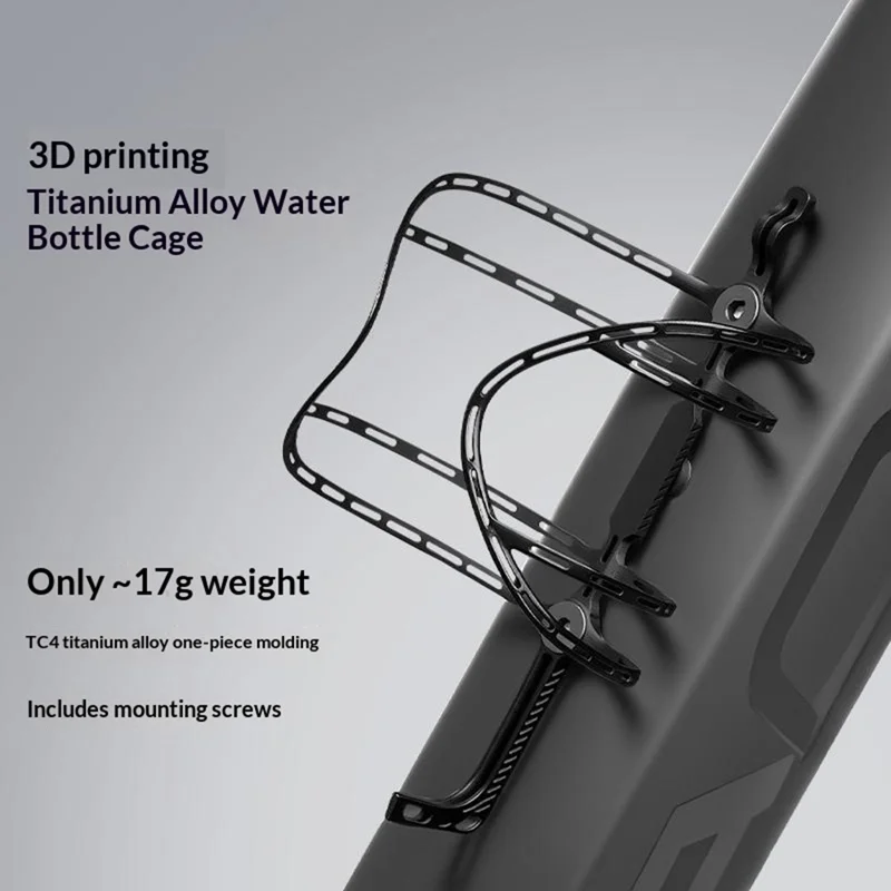 GUB T40 3D-geprinte titaniumlegering bidonhouder voor fiets, ultralichte bidonhouderbeugel