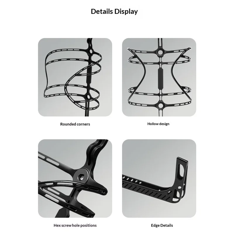 GUB T40 3D-geprinte titaniumlegering bidonhouder voor fiets, ultralichte bidonhouderbeugel
