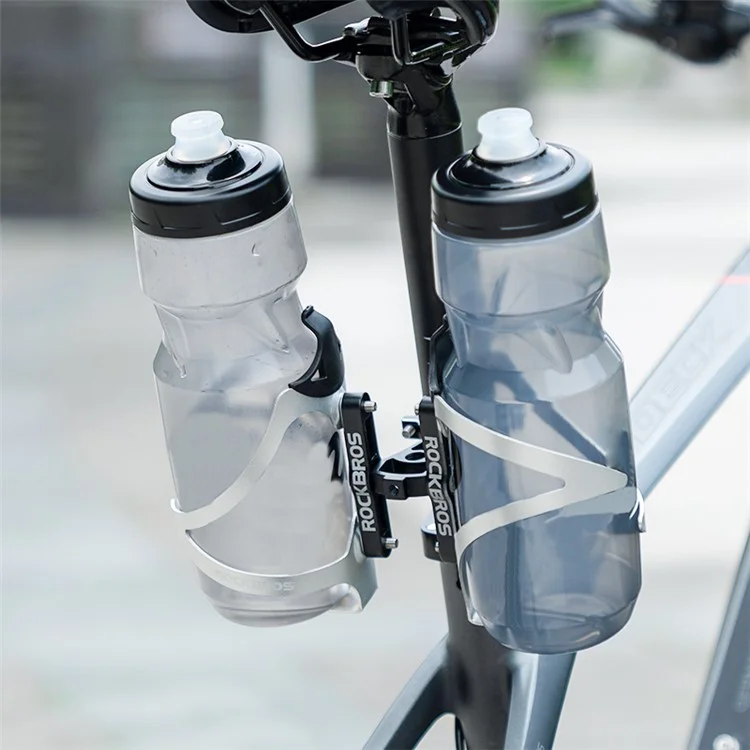 ROCKBROS KS-415 Алюминиевый сплав MTB Road Bike Bottle Mount Adapter Double Side Water Bottle Cage Holder Adapter