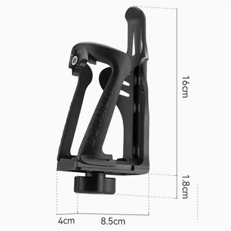 ROCKBROS 1D Portabotellas de Bicicleta Ajustable Ancho Soporte Botella de Ciclismo Nylon