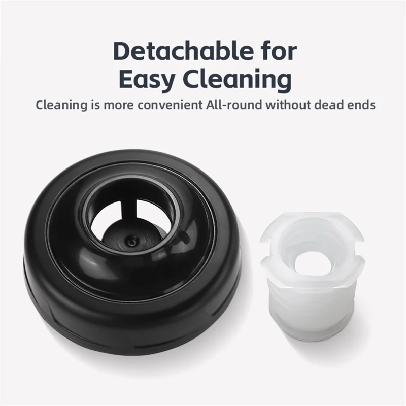 WEST BIKING YP0721041 620ML PP+Silicone Outdoor Water Bottle (BPA Free, without FDA Certification) - Transparent / White