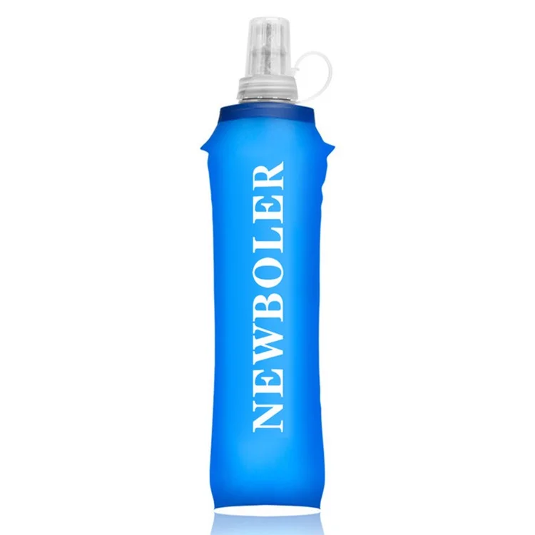 NEWBOLER RUN041 Outdoor-Cycling 250ML Soft TPU-Flasche (BPA-frei, NICHT FDA-zertifiziert)