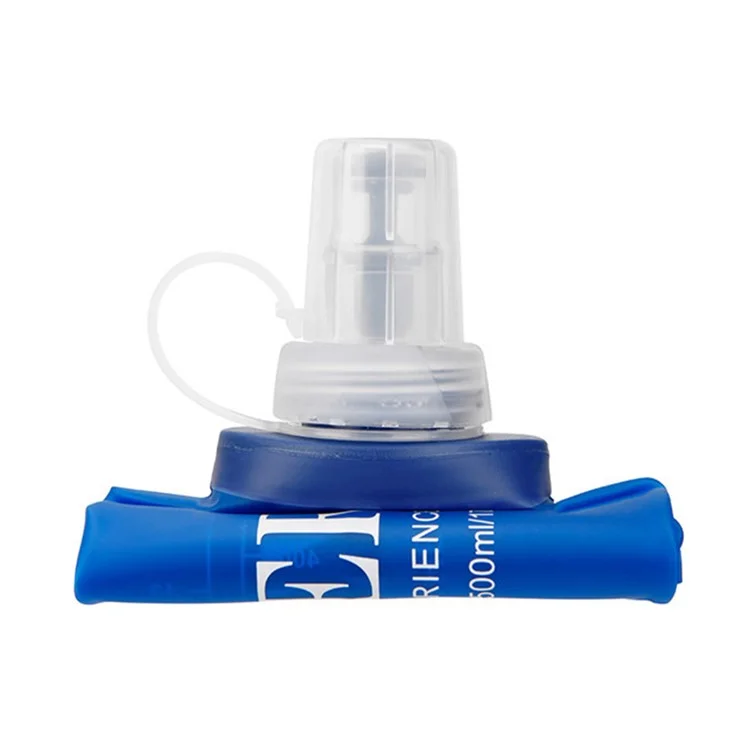 NEWBOLER RUN041 500ML Water Bottle Sports Soft TPU Flask for Hiking Running (BPA-Free, NO FDA Certified)