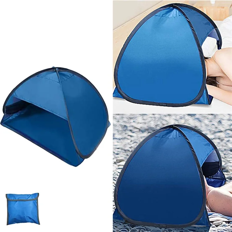 Camping Tent Family Beach Tents Big Easy-to-open Waterproof Portable Tent for Four Seasons - M