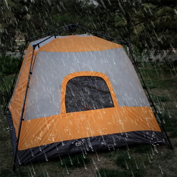 AXZZD001 Outdoor 6 People Automatic Tent Waterproof 210D Oxford Cloth Camping Beach Travel Tent