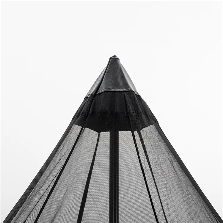 BLACKDOG BD-ZP003 Barraca Piramidal Hexagonal Portátil para Uso Externo, Espaço Grande para Natureza, Caminhada, Acampamento, Jantar, Piquenique, para 3-4 Pessoas