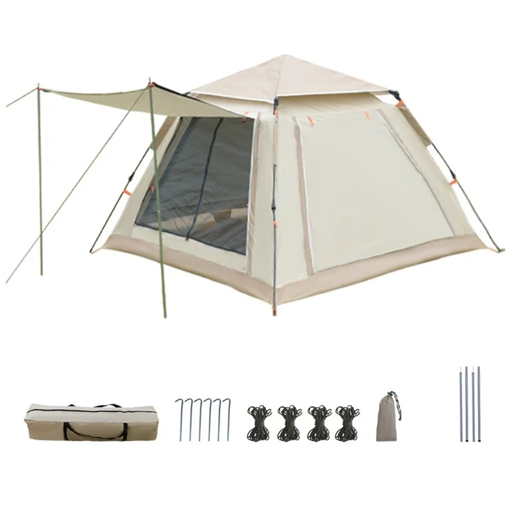 zp-085 Pop Up Tente Imperméable d'extérieur pour 2 personnes Mise en place automatique Abri solaire instantané pour le camping et la randonnée