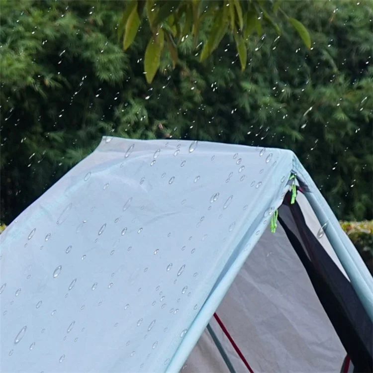 Waterproof 210D Oxford Cloth+Aluminum Alloy Pole Anti-mosquito Single Person Outdoor Camping Cot Bed Tent - Blue