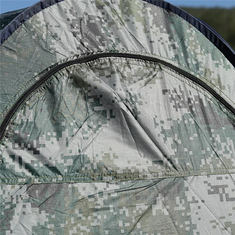 Outdoor Privacy Tent Toilet Shower Tent Changing Room Waterproof Shelter for Two Persons, 150*150*190CM - Army Green