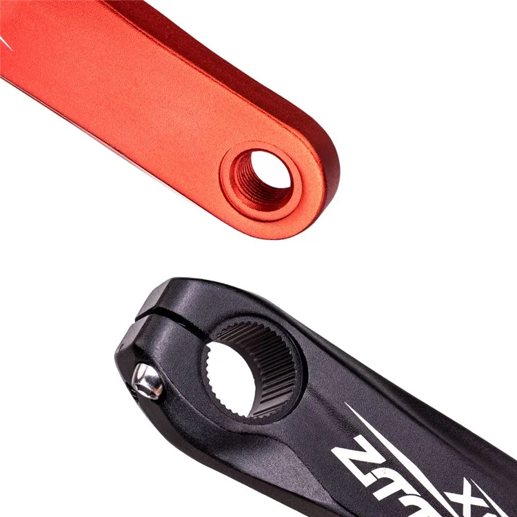 ZTTO ZT-01 Bike Cranksets Bicycle Crank Arm Set with Bottom Bracket Kit and Chainring Bolts Cycling Parts - Black