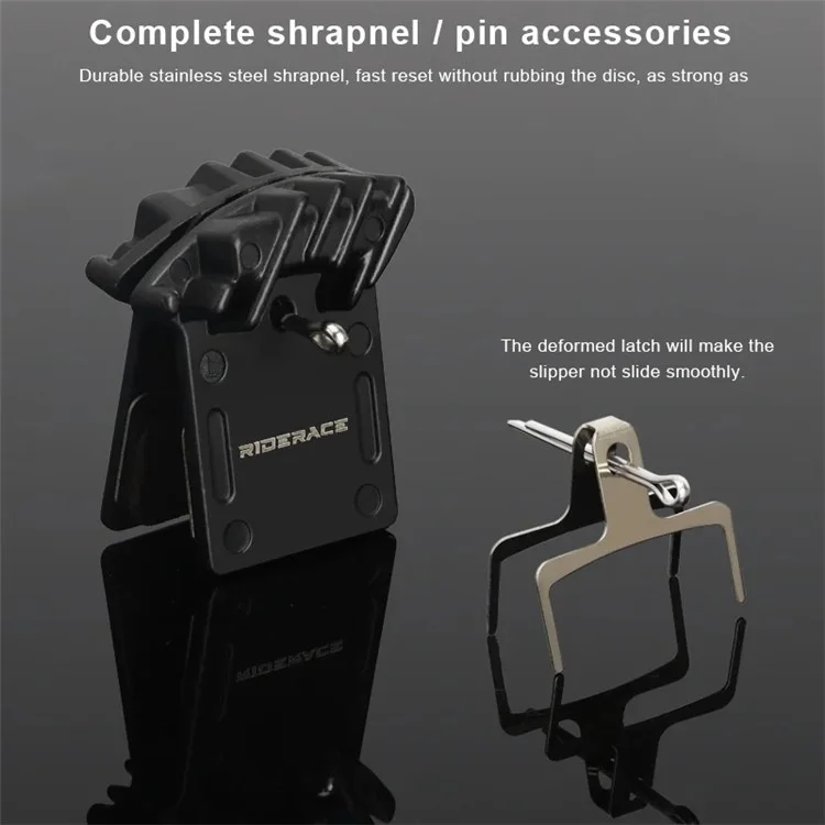 Riderace RR9331 Алюминий+керамика Велосипедные Тормозные Колодки Для Shimano L03A / Ultegra R8070 / XTR M9100 / BR-RS805 / BR-RS505 - Стиль а