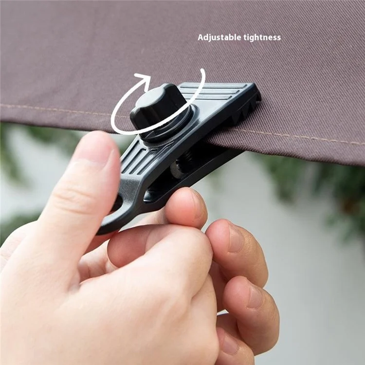 10Pcs Heavy Duty Tent Clamps Outdoor Windproof Tarp Canopy Plastic Clips