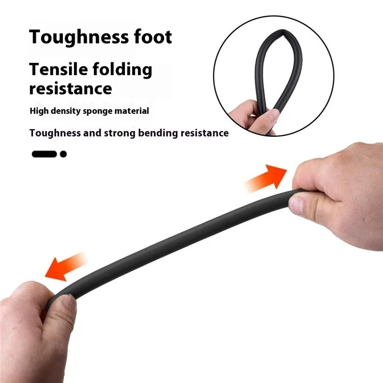 ZTTO 1.5m Bicycle Internal Cable Noise Reduction Foam Tube Anti Rattle Brake Shifter Cable Silencer - Black