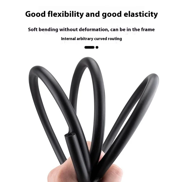 ZTTO 1.5m Bicycle Internal Cable Noise Reduction Foam Tube Anti Rattle Brake Shifter Cable Silencer - Black
