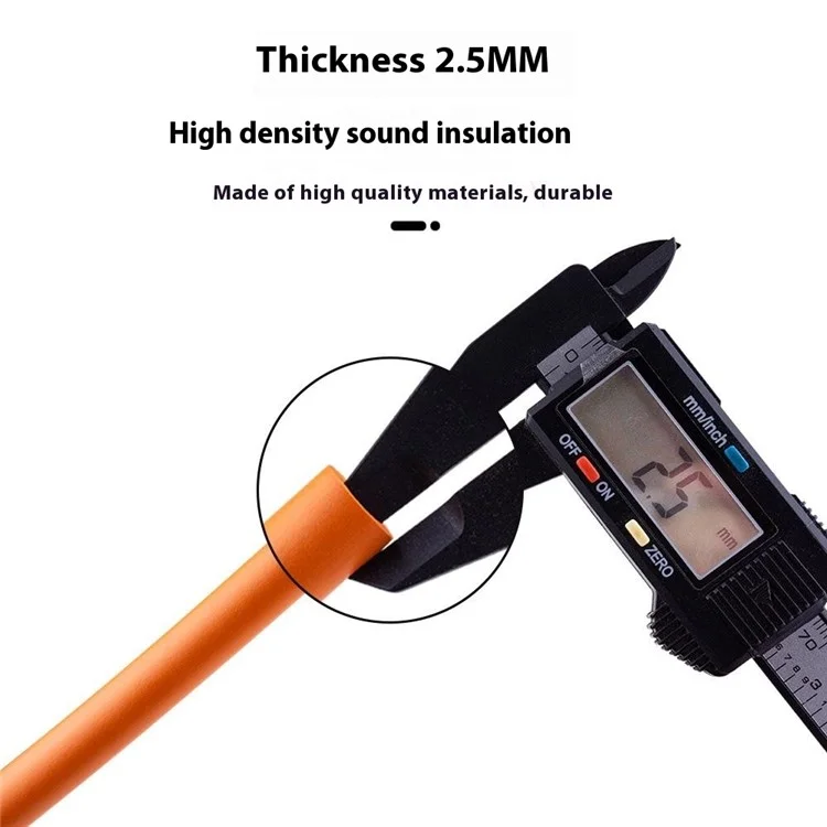 ZTTO 1.5m Bicycle Internal Cable Noise Reduction Foam Tube Anti Rattle Brake Shifter Cable Silencer - Black