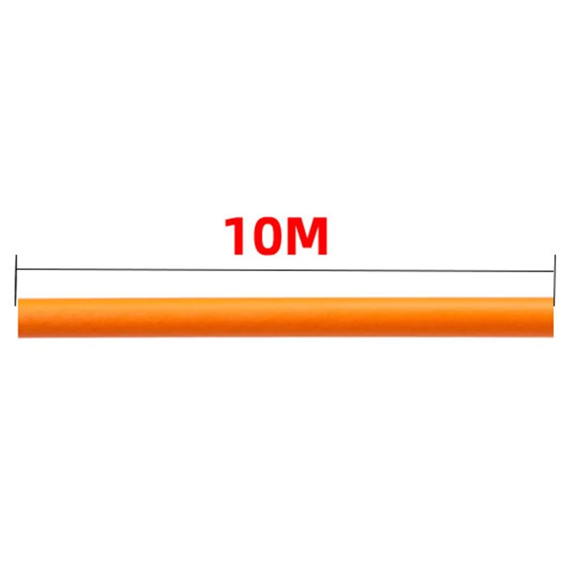 ZTTO 10m Bicycle Internal Cable Noise Reduction Foam Tube Anti Rattle Brake Shifter Cable Silencer - Orange