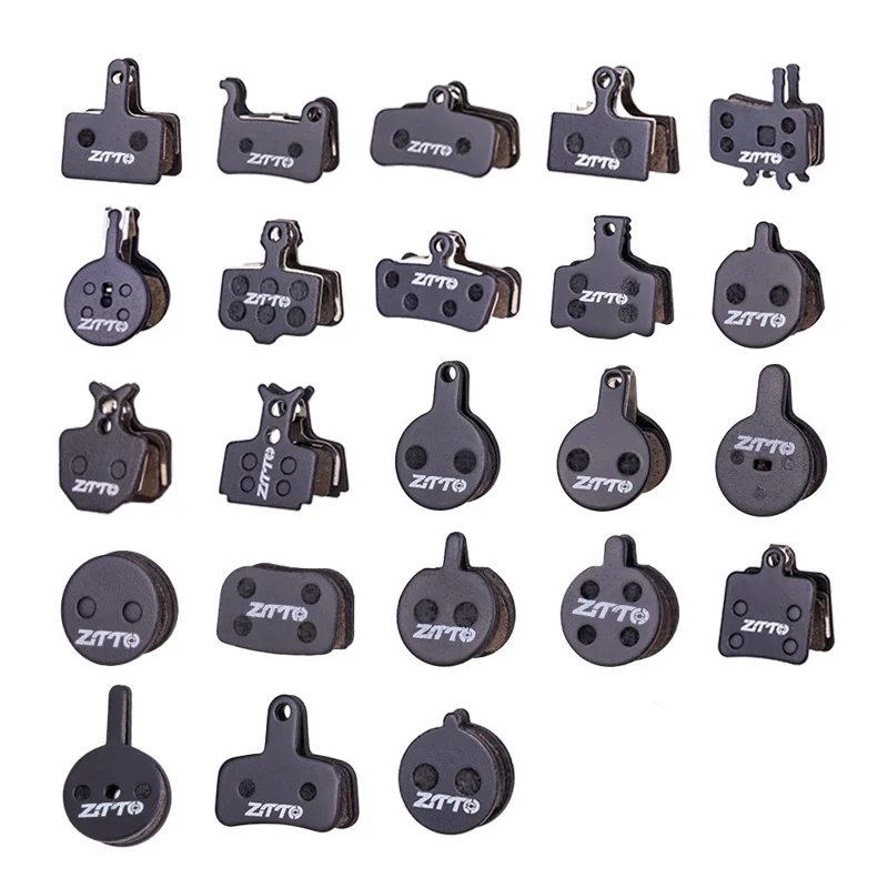 ZTTO 1 Pair For Mountain Bike Disc Brake Pads Semi-Metallic Resin BB5 Oil Disc Brake Shoes - MS-01B