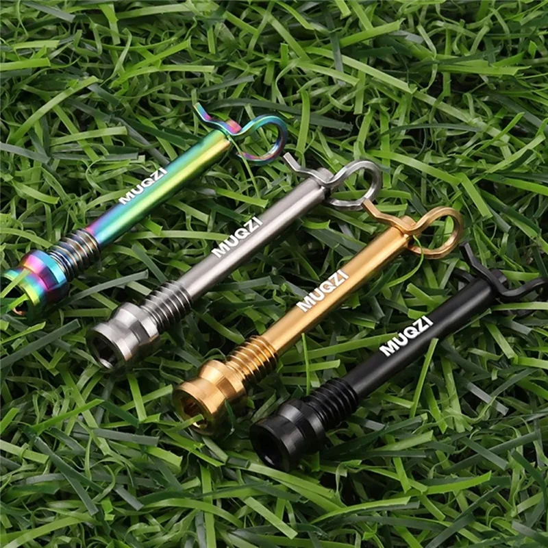 MUQZI 10 pezzi Molla di fissaggio per pastiglie del freno a disco per bicicletta Rondella Circlips Accessori per riparazione di biciclette MTB - Nero
