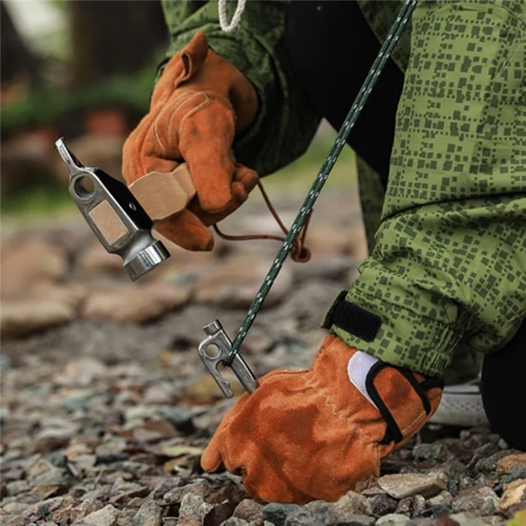 6 Fasci di Corda da Tenda Antivento da Campeggio Per Esterni Riflettenti 4mmx4m Con Tenditore Per Pesca, Escursioni, Zaino in Spalla, Salvataggio di Emergenza - Blu